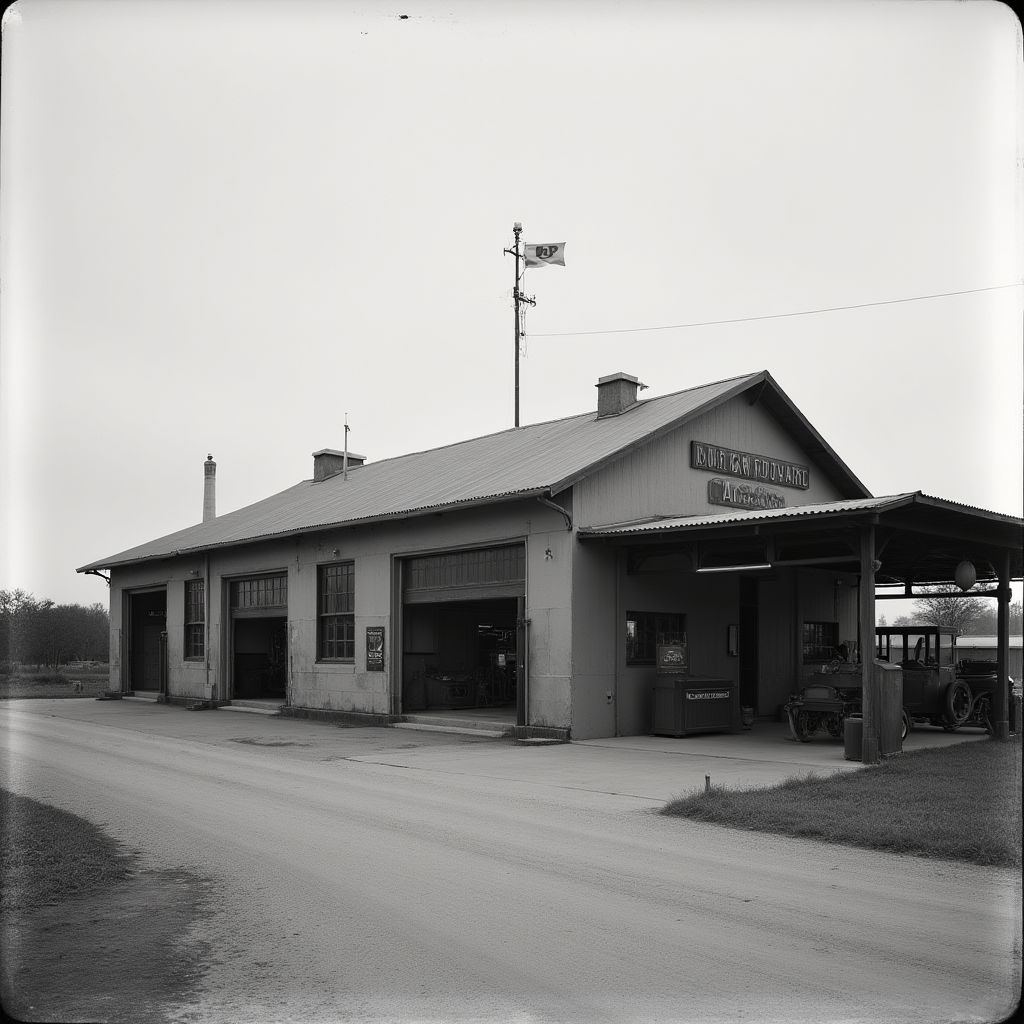 Primera estación YPF histórica